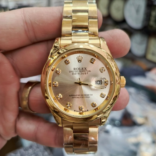 Rolex Oyster Perpetual Datejust Gold – Luxury Watch