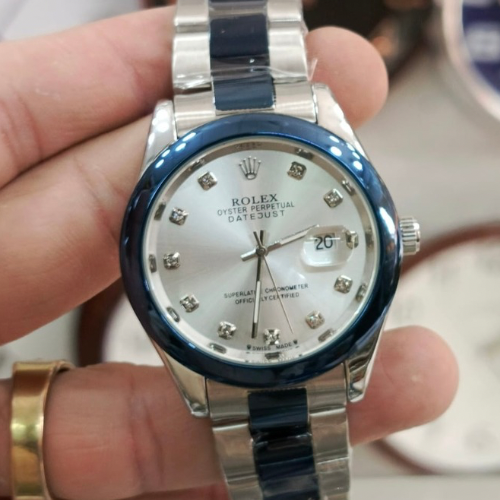 Rolex Datejust 36 – Dial with Diamond Hour Markers