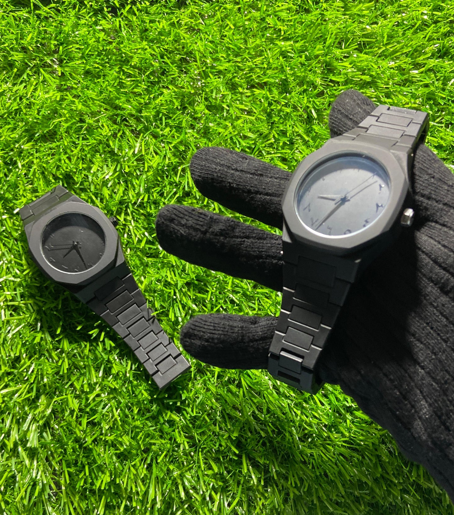 Black Arabic Aura Elegance in Every Tick – The Midnight Arabic Dial Edition