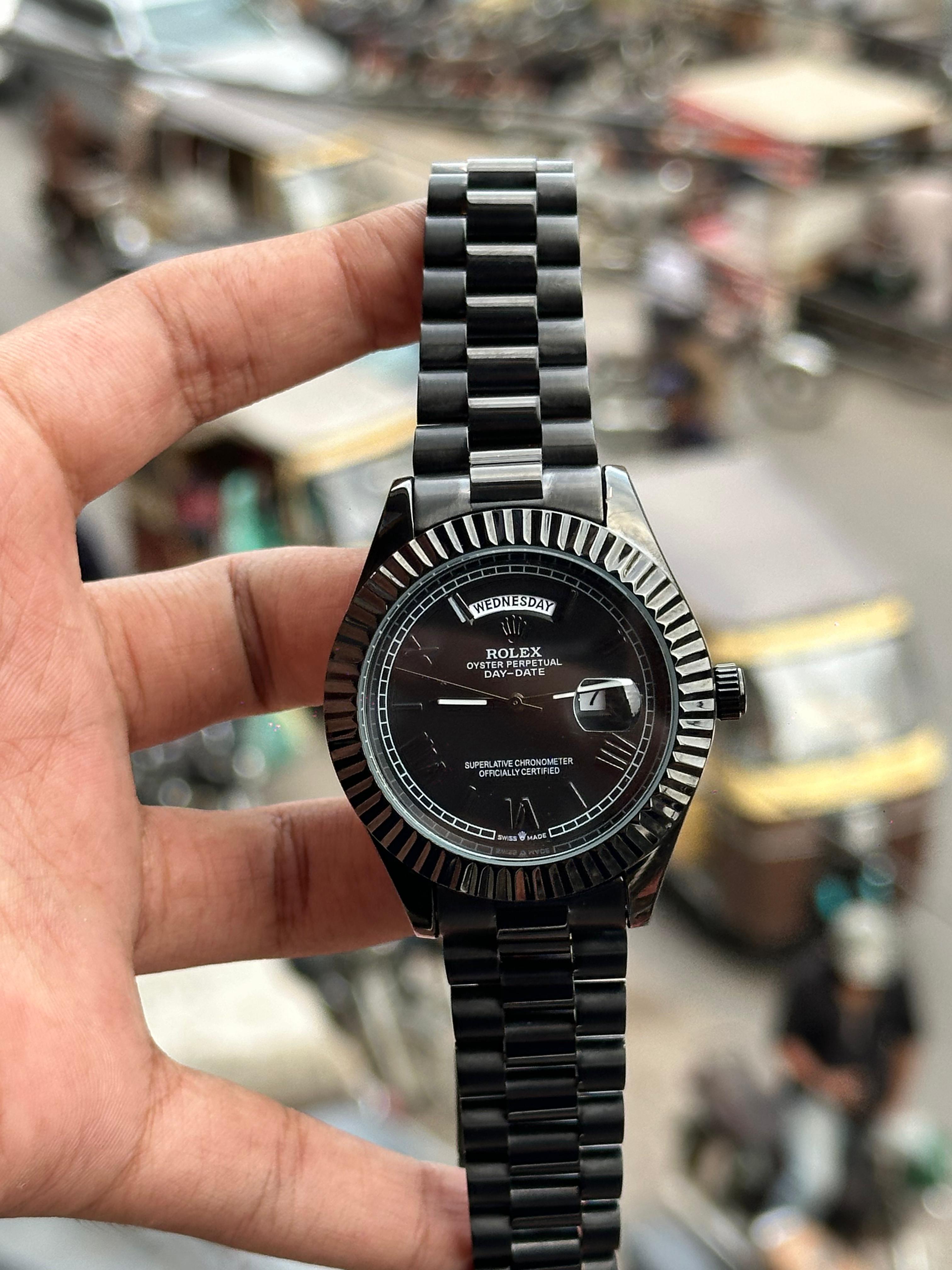 Rolex Day-Date Black Edition – Timeless Luxury