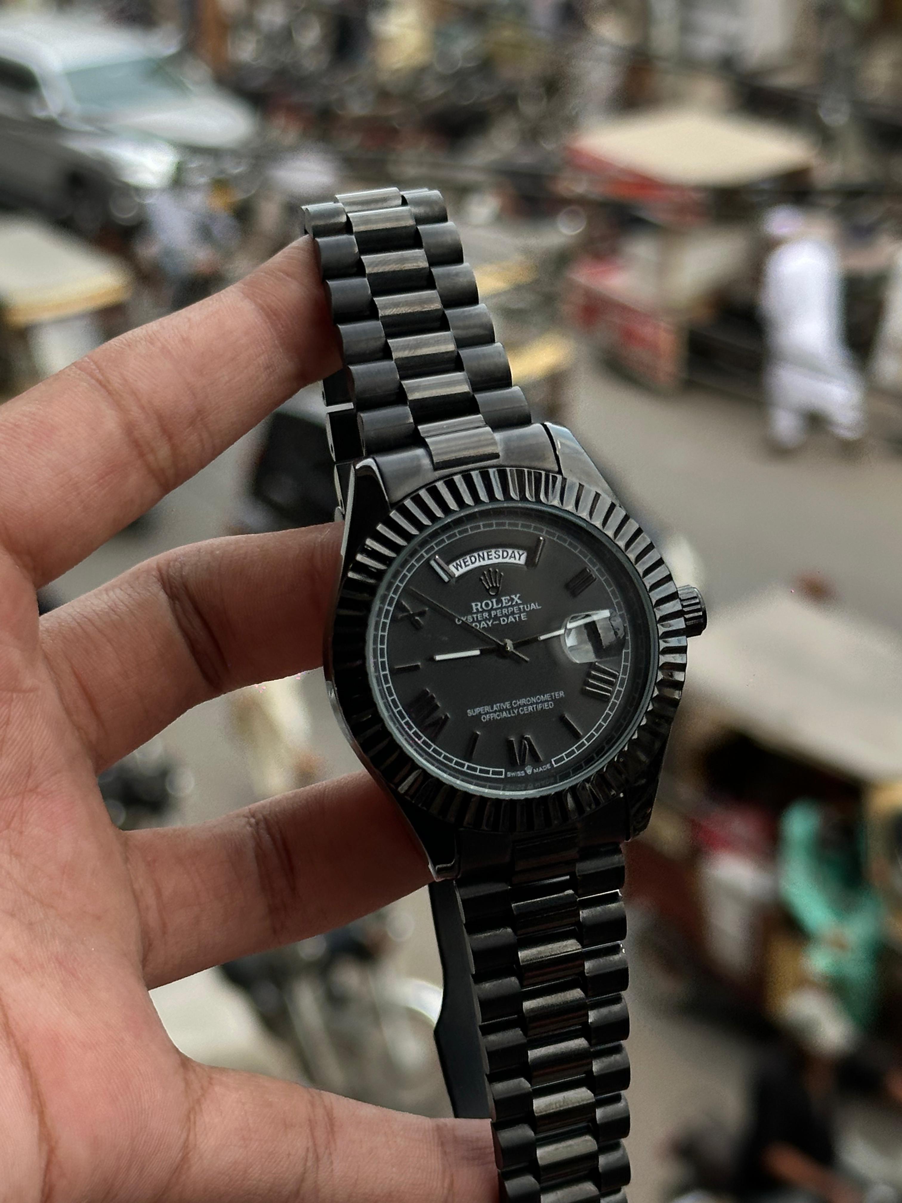 Rolex Day-Date Black Edition – Timeless Luxury