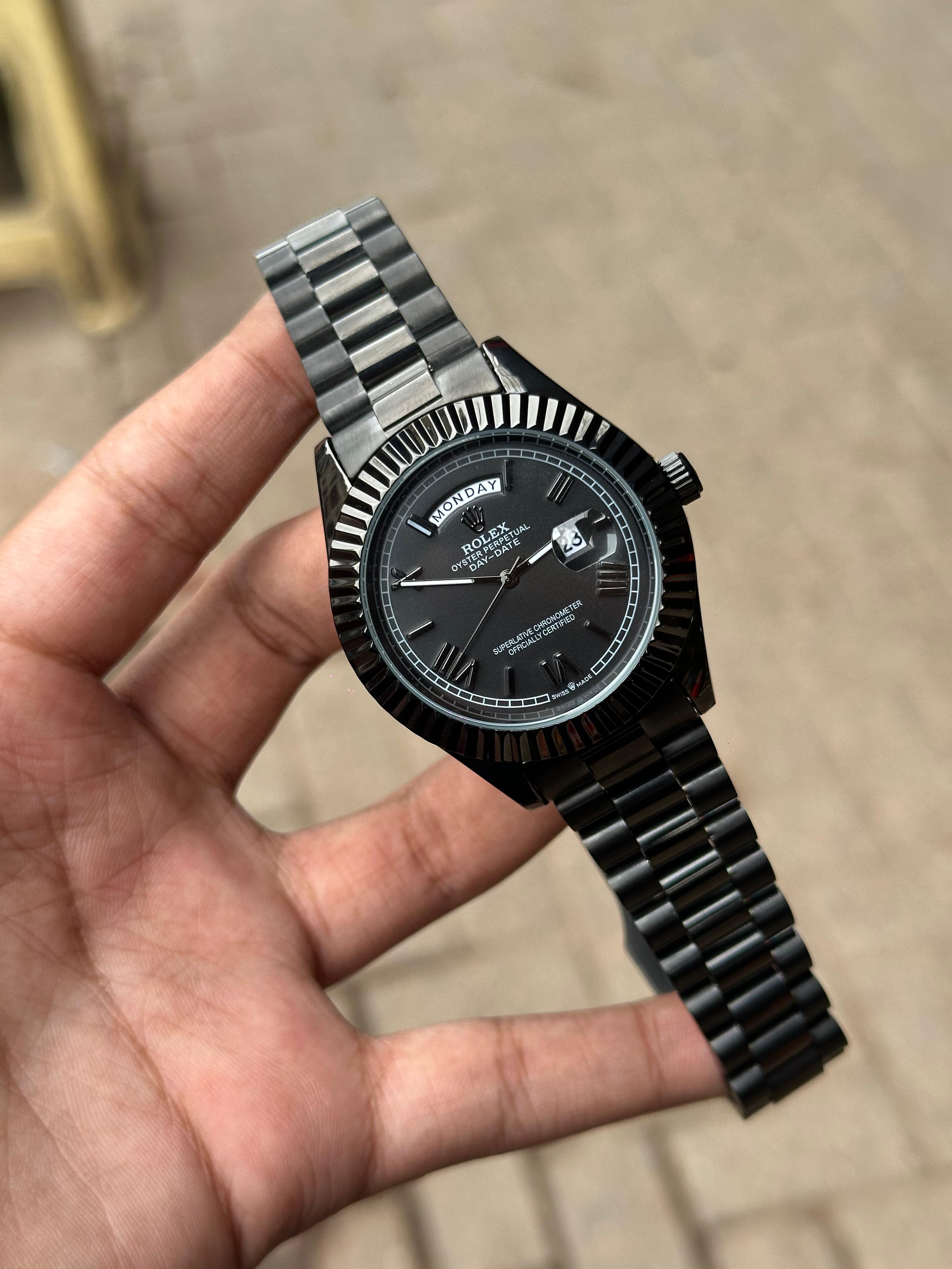 Rolex Day-Date Black Edition – Timeless Luxury