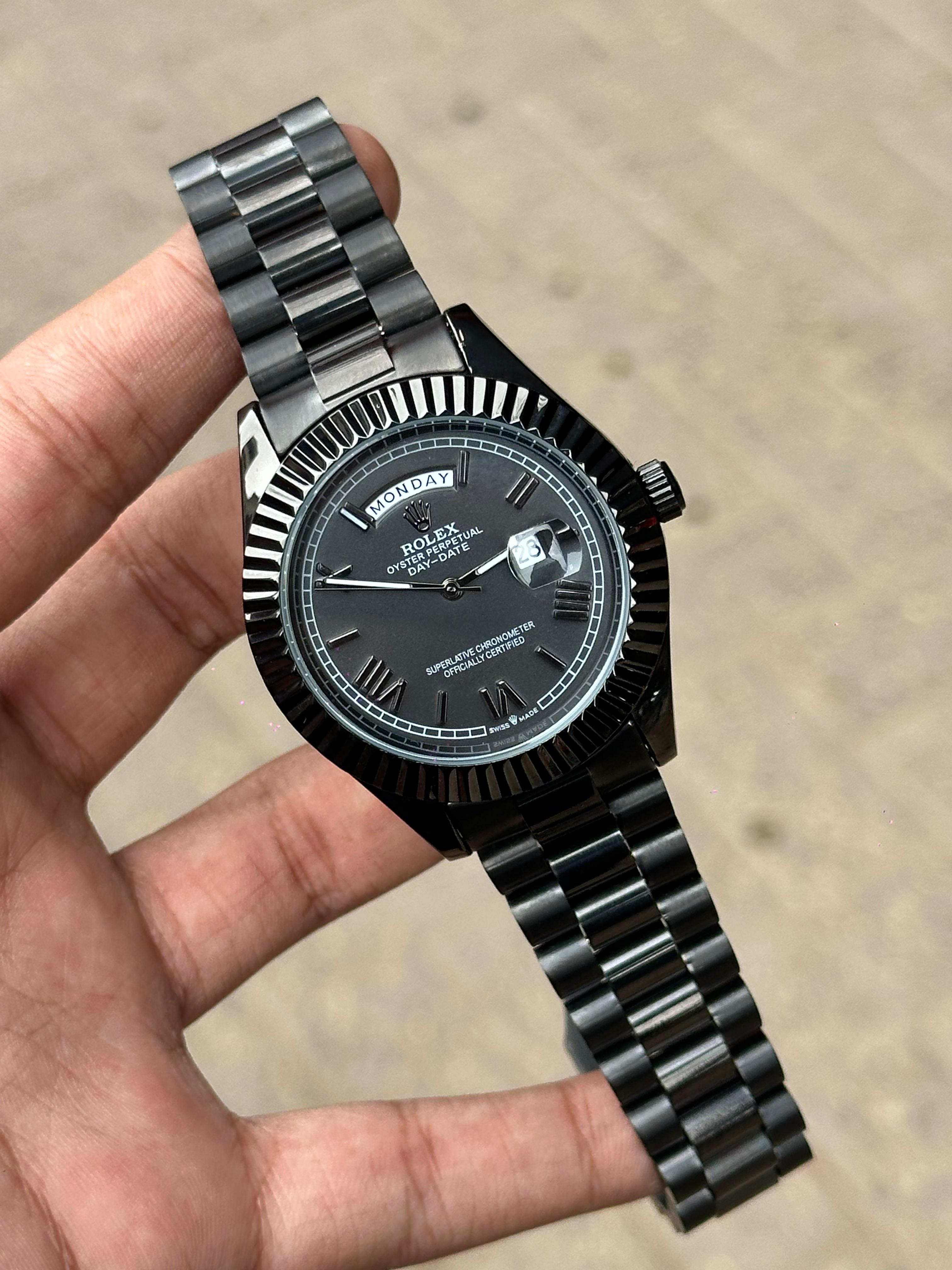 Rolex Day-Date Black Edition – Timeless Luxury