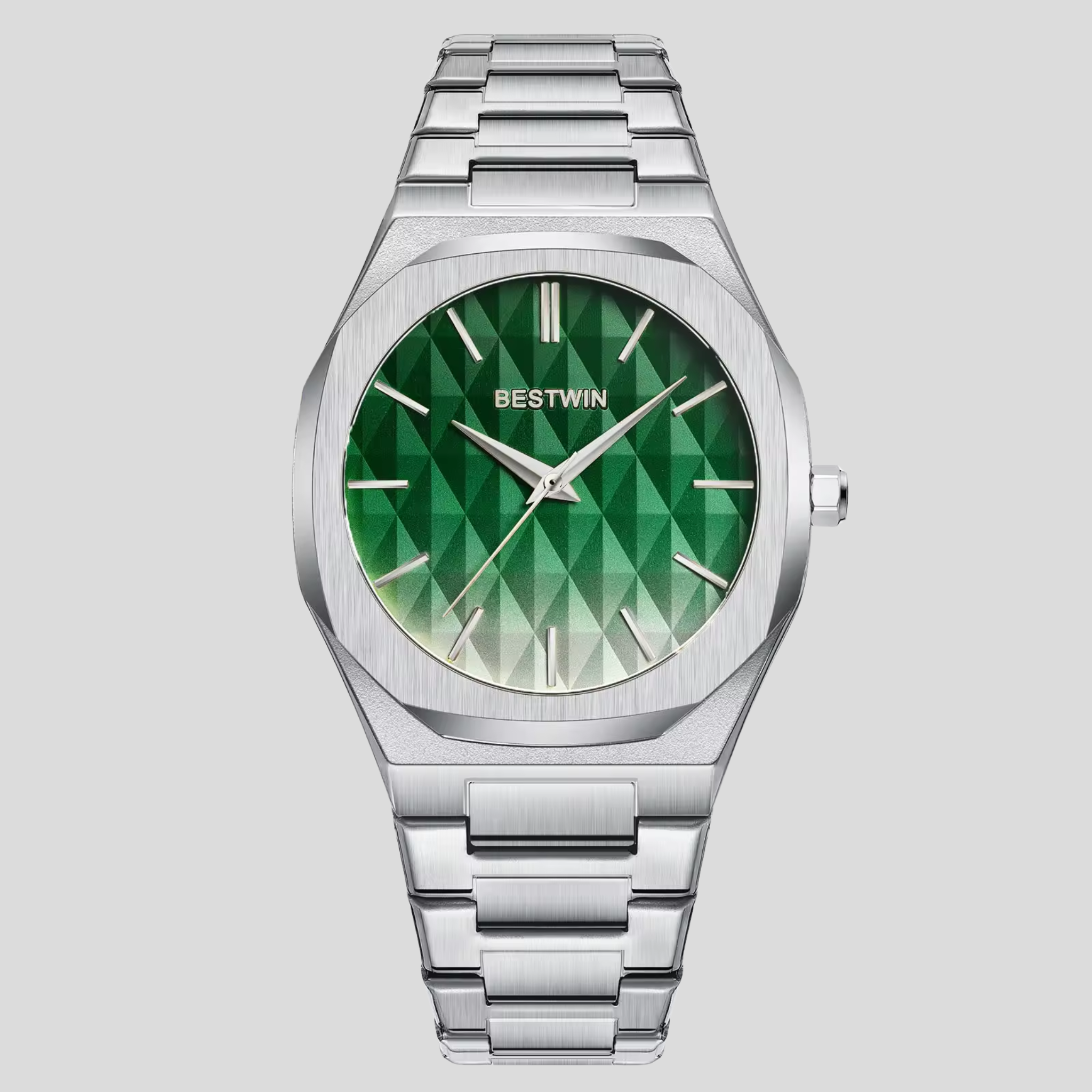 Dual Glare – BESTWIN Green Prism Dial Edition