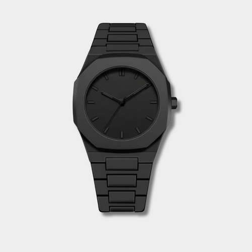Black Arabic Aura Elegance in Every Tick – The Midnight Arabic Dial Edition