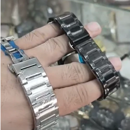 Luxury All-Black Arabic Dial Magnetic Ball Watch - Image 2